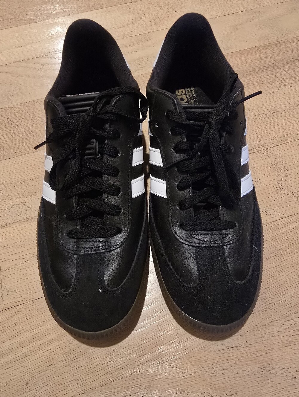 Men's Adidas Samba (Long Tongue) In Black Size 8.5